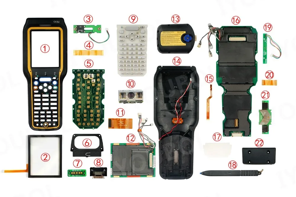 Замена клавиатуры(42 клавиши) для Intermec CK32