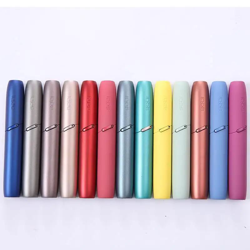 

12 Colors Replaceable outer Shell For IQOS 3.0 E Cigarette Accessories Outer Case Button Top Bottom Case