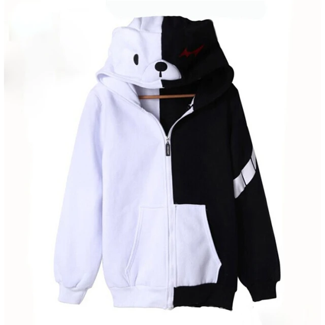New Anime Danganronpa Trigger Happy Havoc Cute Hoody Autumn Spring Cotton  Casual Black White Hoodie Cosplay Japanese Clothes - Hoodies u0026 Sweatshirts  - AliExpress