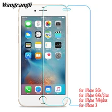 Glass in for iphone 5s Glass Tempered protection for iphone 5 5c se 6 6s 7 8 x plus film case for iphone 5s 5c tempered glass hd
