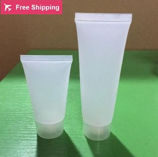 

30pcs / lot 30ml / 50ml arrival Squeeze Bottle plastic Cosmetics hoses washing hand cream box