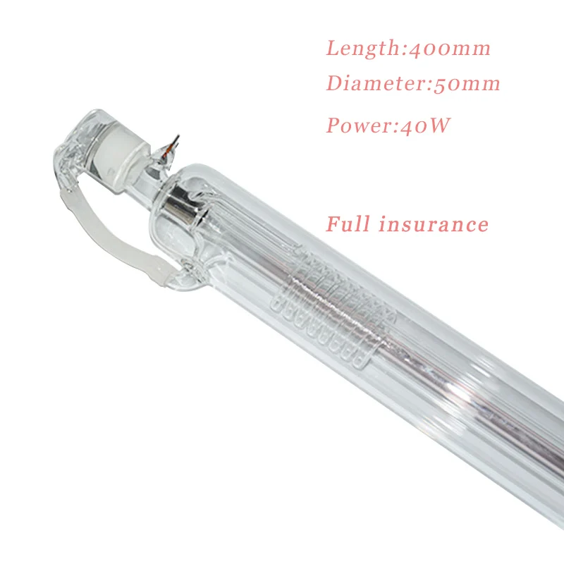

2 PCS 700mm 40W Co2 Laser Tube for Mini Co2 Laser Cutting Machine