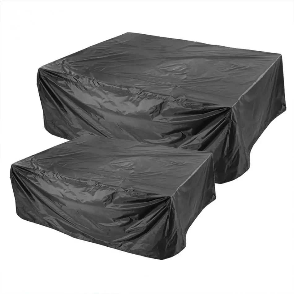 Black Durable Waterproof Furniture Cover Sofa Chair Table Desk Cover