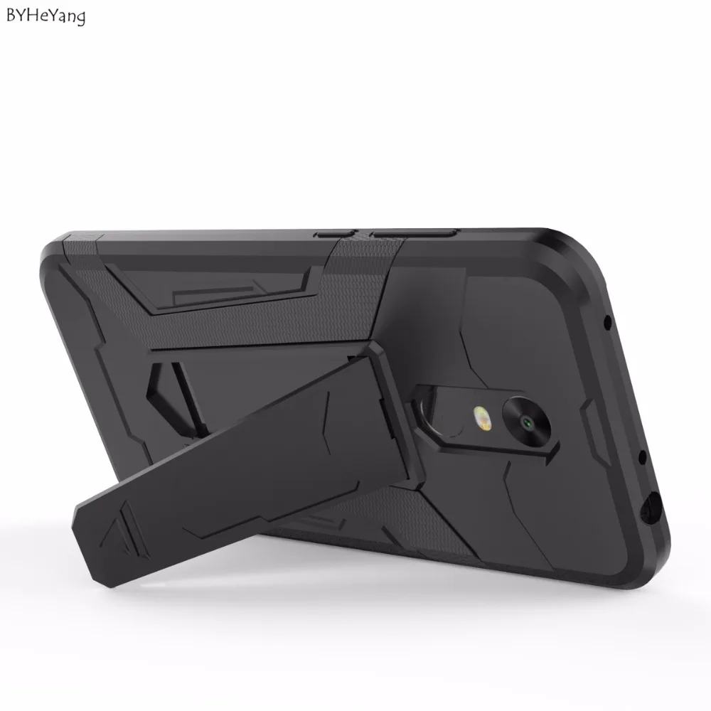 Funda BYHeYang para Xaomi Xiaomi Redmi 5 Plus Funda armadura híbrida silicona plástico duro Funda trasera para xiomi Redmi 5 Plus Capa