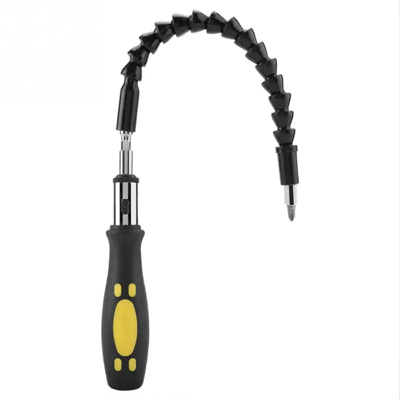 

360 Degree Universal Snake Flexible Hose Shaft Connection Soft Snake Drill Bit Screw Driver Extender Home DIY Tools