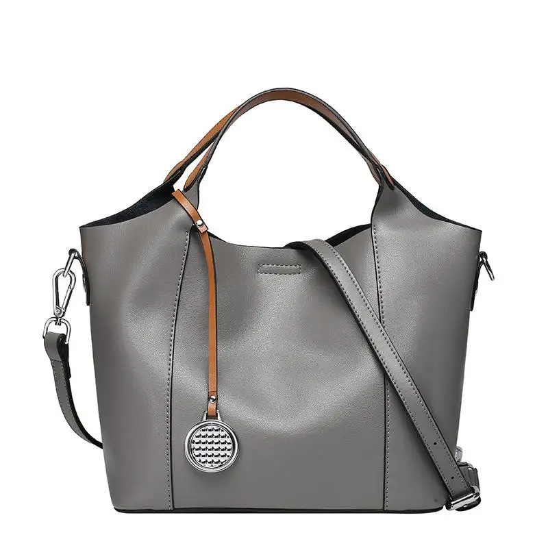 

Genuine leather bag Cowhide mother handbag shoulder Messenger designer handbags high quality bags for women 2018