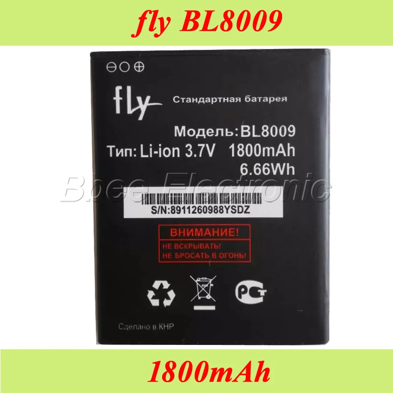 Аккумулятор BL8009 на 1800 мАч для FLY AKKU батарея Аккумулятор|battery for|battery for fly1800mah battery |