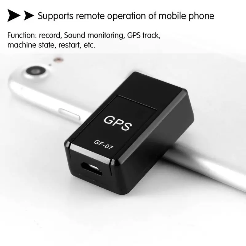 melhor Mini tempo Real Portátil GF07 GPRS Localizador de Dispositivo de Rastreamento Magnético Global
