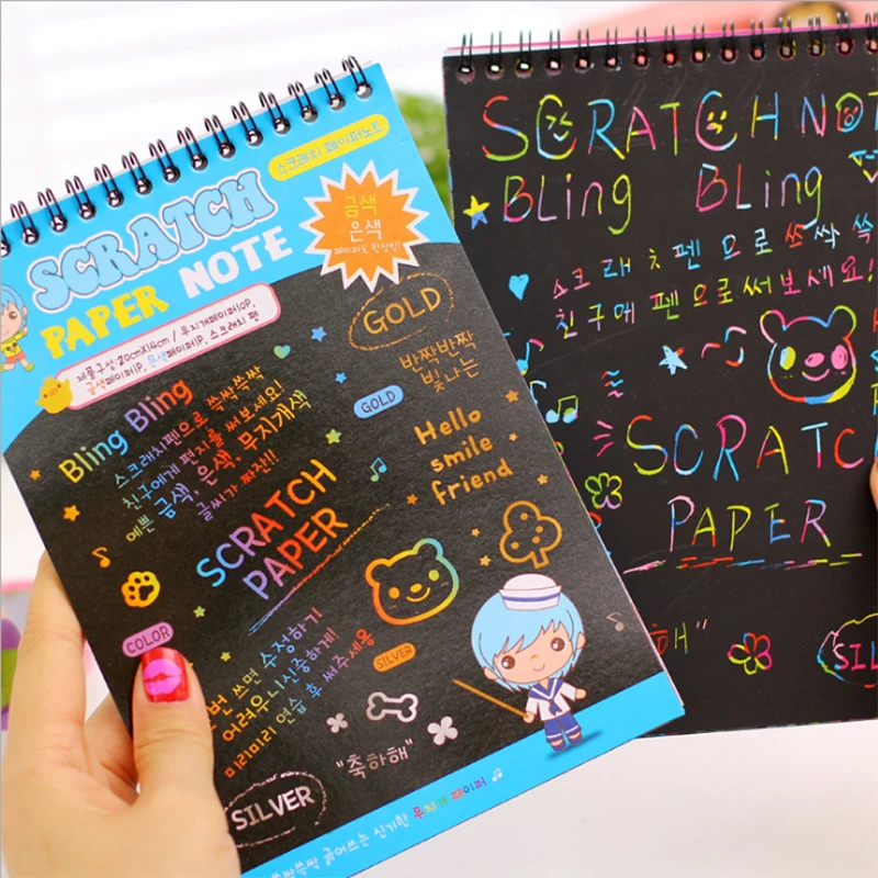 New  New painting board scraping scraping children learning education toys painting graffiti scratched t