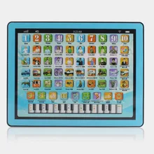 Английский ранний учеба машина детский компьютер планшет сенсорный экран usb зарядка Развивающие игрушки для детей