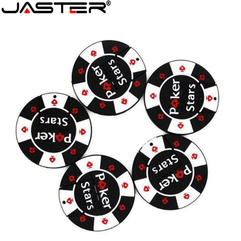 Купить JASTER модные креативные казино чипы реальная емкость USB flash drive 2,0 4 ГБ 8 ГБ 16 ГБ 32 ГБ 64 ГБ memory stick