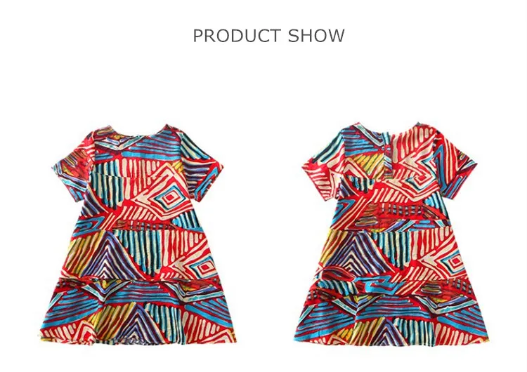 3-12 y girls dress 2019 summer bohemian elegant dresses for girls dress 10 to 12 years fashion teen girl clothes On Sales (8)