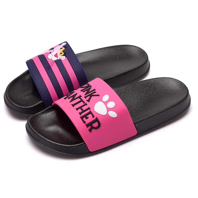 

Indoor Summer slippers men Flats bathroom Non-slip slippers PVC sandals Women Slippers slides Beach flip flops Dame pantoufle