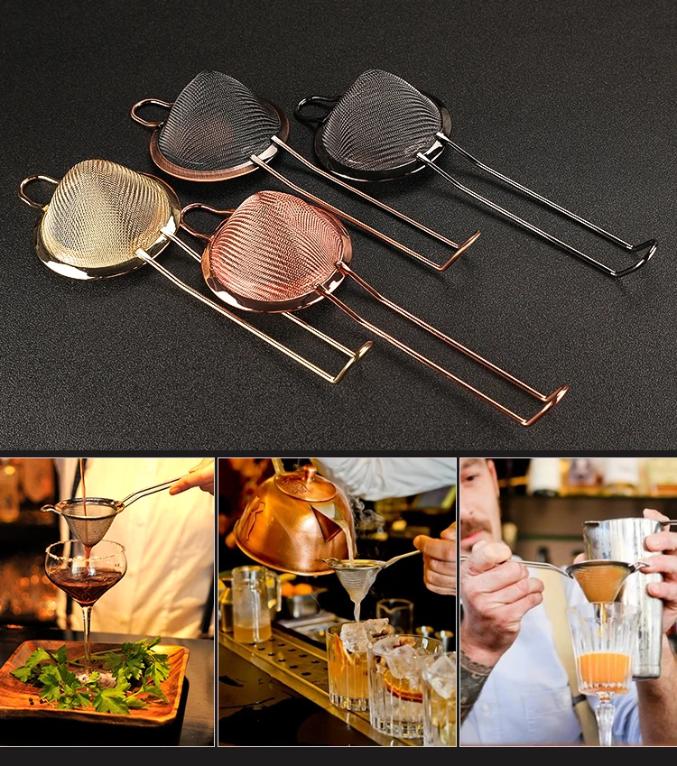 304 Stainless Steel Filter Sieve Soy Milk Juice Drain Net Spoon Hot Pot