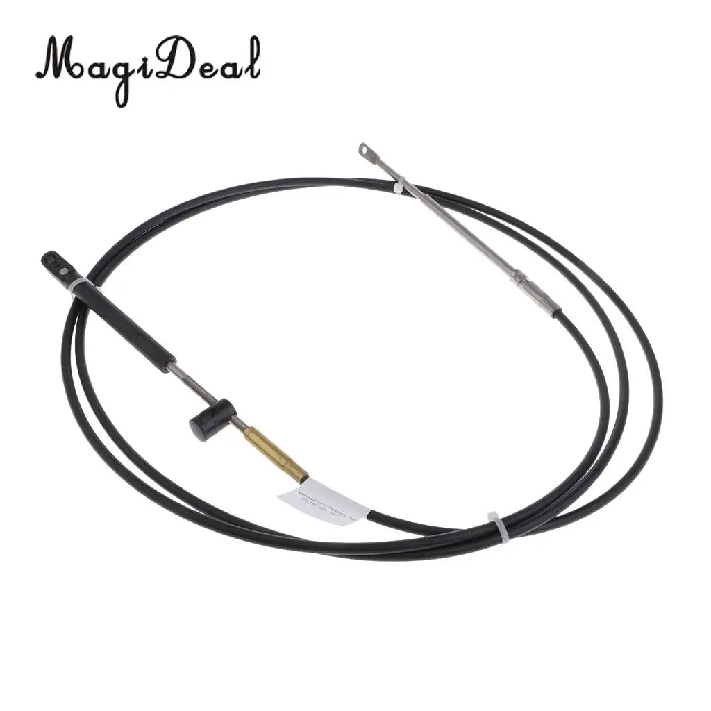 MagiDeal Heat-Resistant Marine Boat Throttle Shift Cable for Mercury Gen II Top Control 10/12/14Ft Kayak Canoe Boat Dinghy