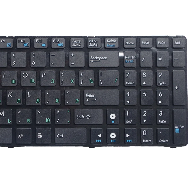  GZEELE  RU russian black Keyboard for Asus g73jw n53sv n53sn k73s x54h x54hr x54c k73s k73sv g51j f