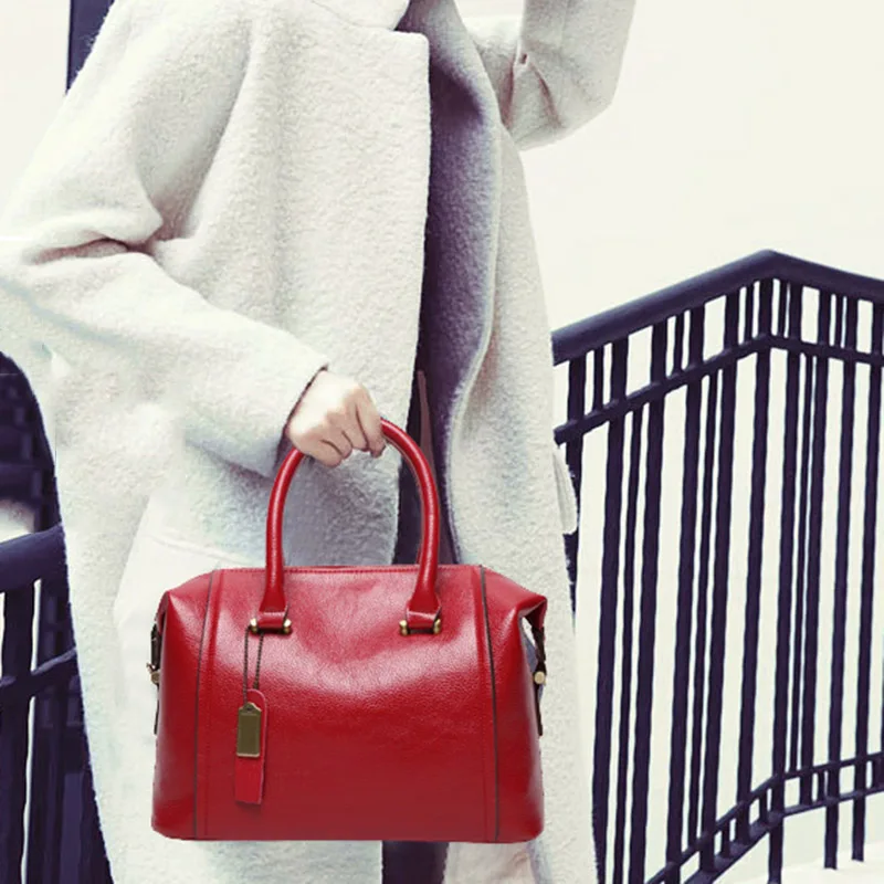 Women Exquistie Handbag Fashion Female PU Leather Shoulder Bags Casual Ladies Holiday Tote Bolsa Vintage Handle Bag SS7013 (13)
