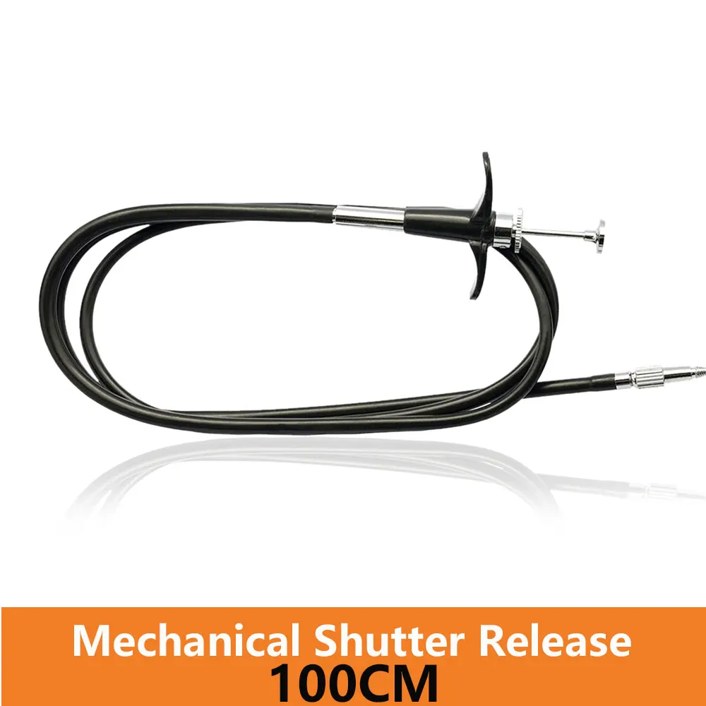 Mechanical Shutter Release Control Cable 40cm/70cm/100cm For Digital Film Camera