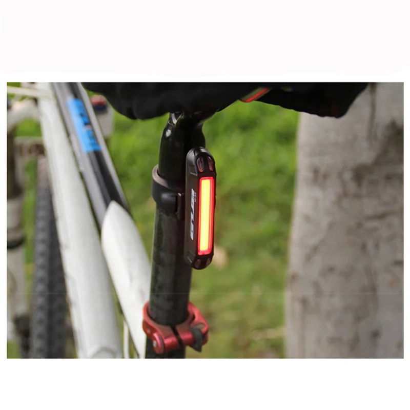 Clearance 7 Effects 100 Lumen High-Light Bike Light Ultra-light Safety Warning LED USB Rechargeable Front Rear Lamp Bicycle Light Tail red 3 Clearance 7 Effects 100 Lumen High-Light Bike Light Ultra-light Safety Warning LED USB Rechargeable Front Rear Lamp Bicycle Light Tail red 3