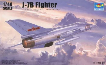 

Trumpet 02860 1:48 China Fighter -7B Assembly Model Building Kits Toy