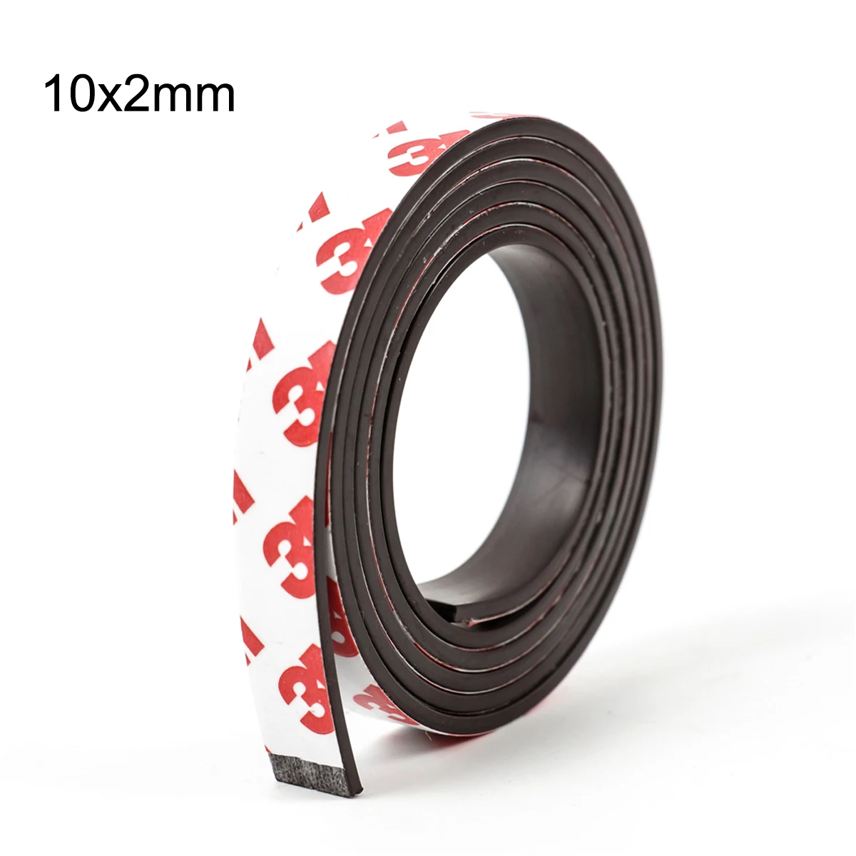 1 Meter 10*1 10*2 12*2 15*1 20*1 30*1 mm self Adhesive Flexible Soft Magnetic Strip Rubber Magnet Tape width 10mm/15mm/30mm 2