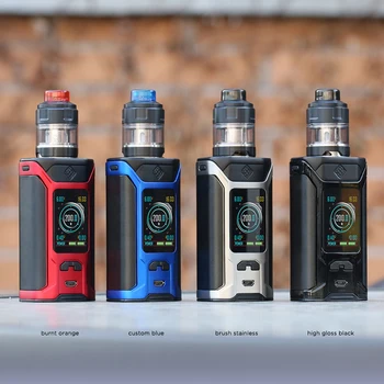 

Wismec Sinuous Ravage230 Kit with 200W Ravage230 Mod and Gnome Evo 4ml Atomizer vaporizer