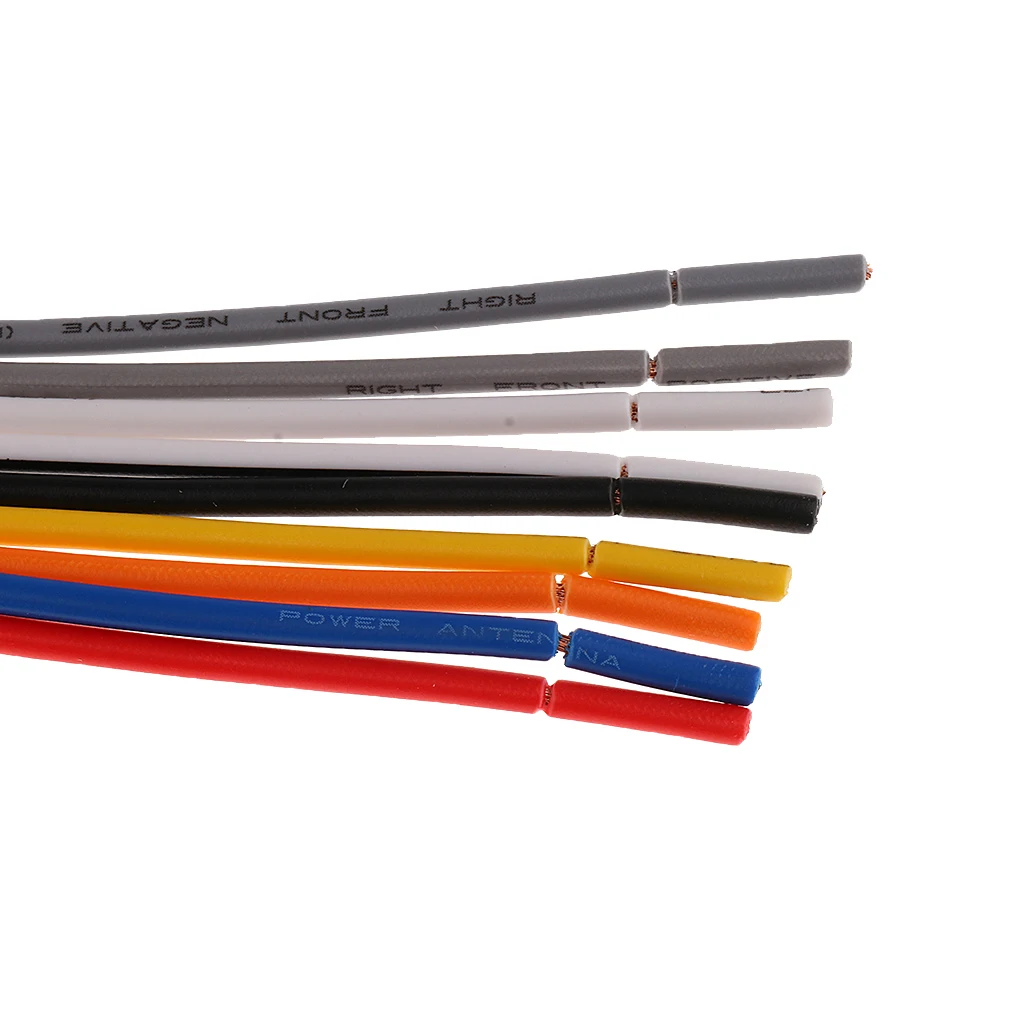 1 Set 10 Pin+ 6 Pin Car Stereo Radio Player ISO Wiring Harness Connector For Toyota Car Stereo 6.3 Inch EIA Color Code 1 Set 10 Pin+ 6 Pin Car Stereo Radio Player ISO Wiring Harness Connector For Toyota Car Stereo 6.3 Inch EIA Color Code
