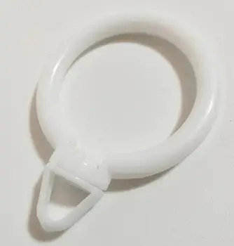 

inner diameter 43mm Plastic curtain rod rings White or golden color