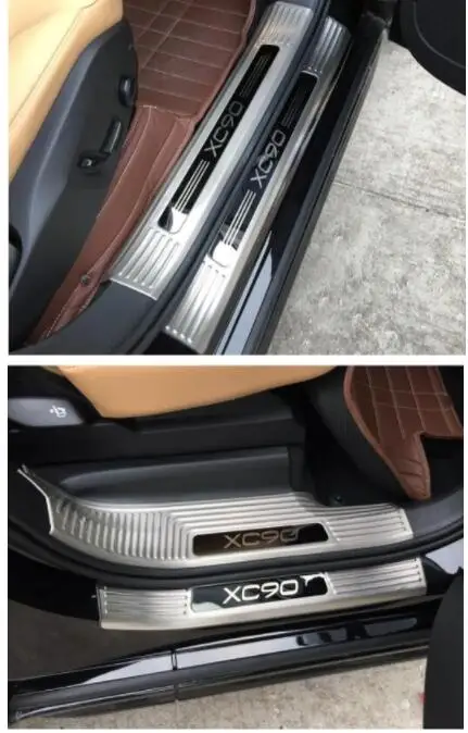 Добро пожаловать педаль подходит для Volvo XC90, специальные декоративные аксессуары for15-19 XC90 из нержавеющей стали