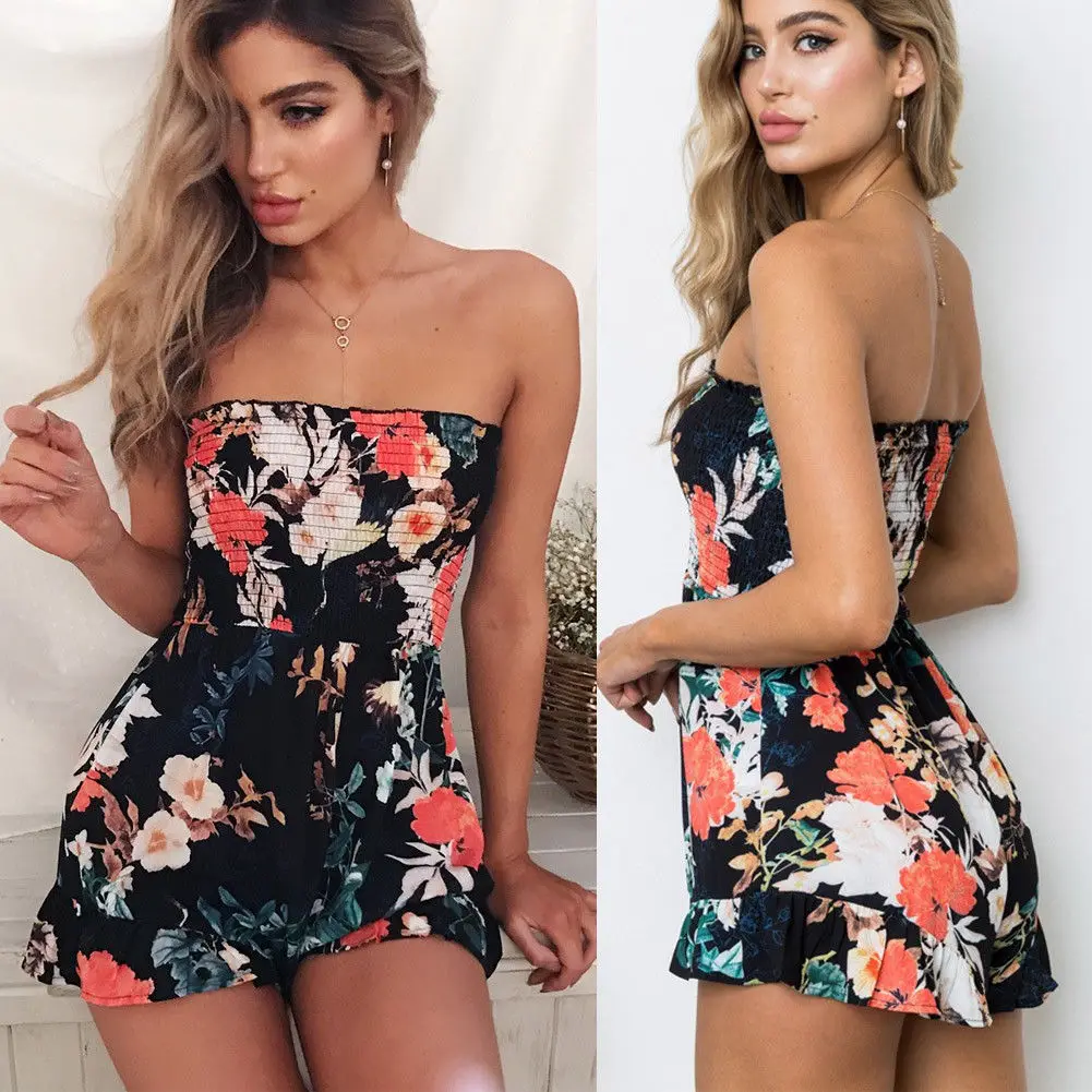 strapless jumpsuit uk