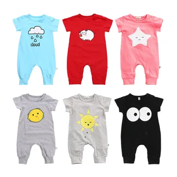 

Pig Year Essential Baby Fashion Pants Short Sleeve Summer Newborn Baby Siamese No Sleeping Baby Pack
