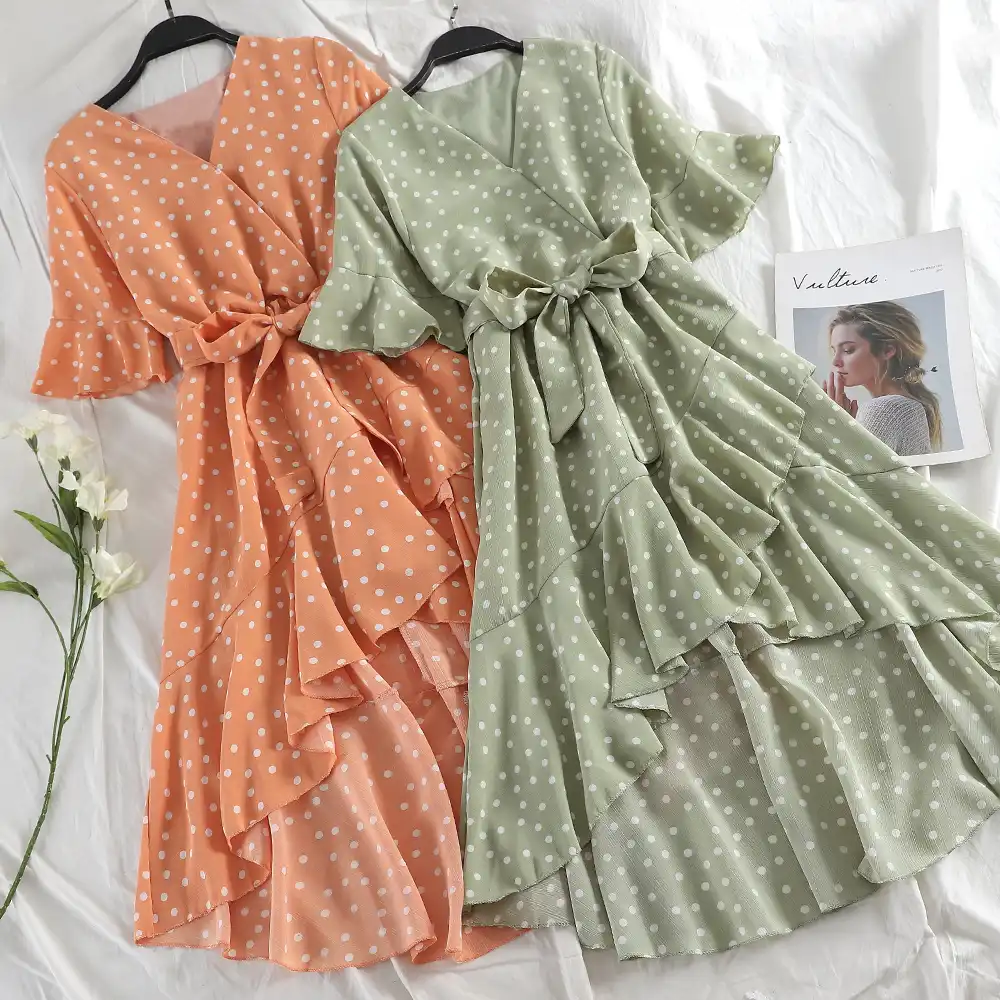 vestido longo plissado estampado