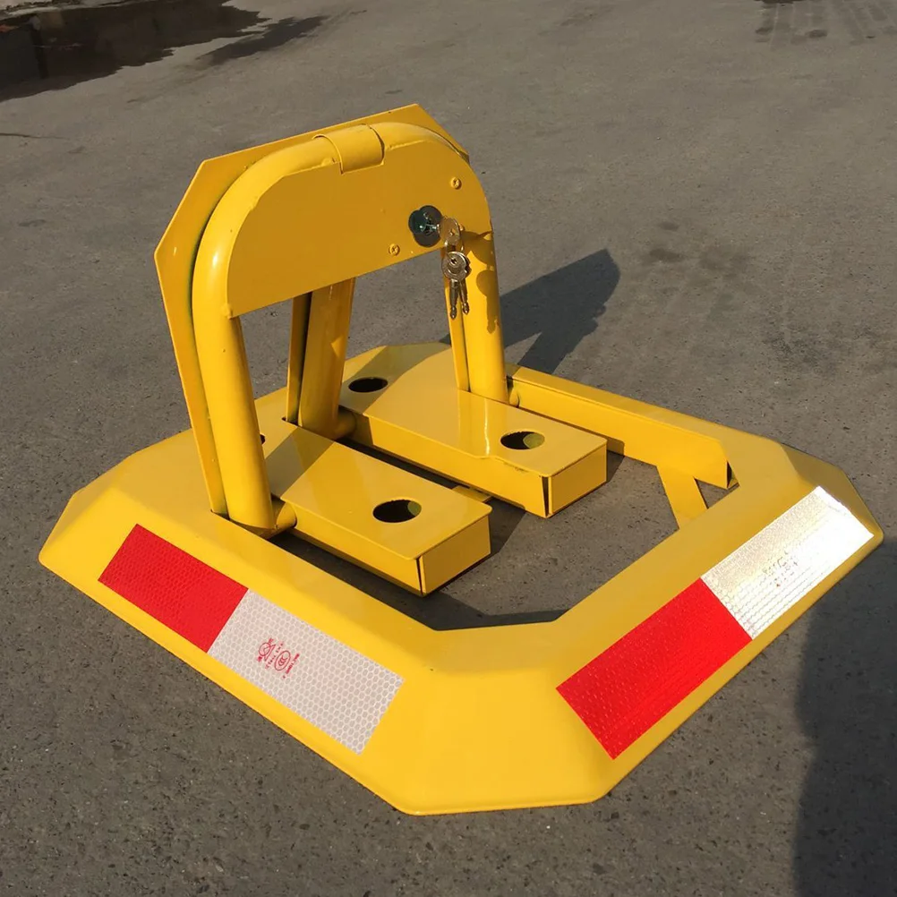 

1 PC Parking Lock Anti-Collision Foldable Thickened Car Auto Parking Space Saver Space Lock Space Stall Barrier