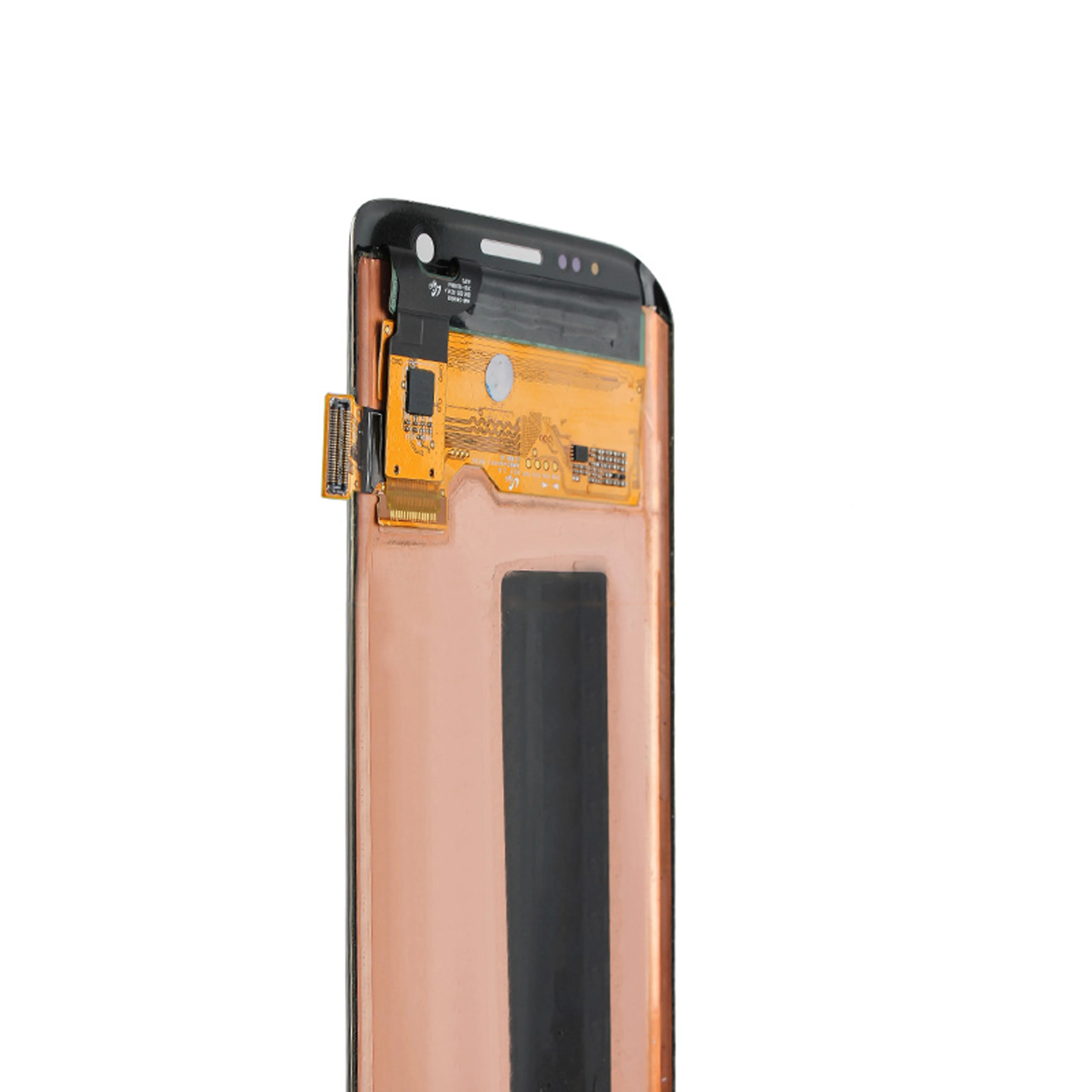 Для samsung Galaxy S7 Edge ЖК-дисплей экран дигитайзер сборка Восстановленный черный/золотой/серебристый/белый класс AAA G935