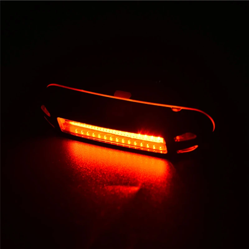 USB Велоспорт велосипед хвост светильник MTB Безопасность Предупреждение