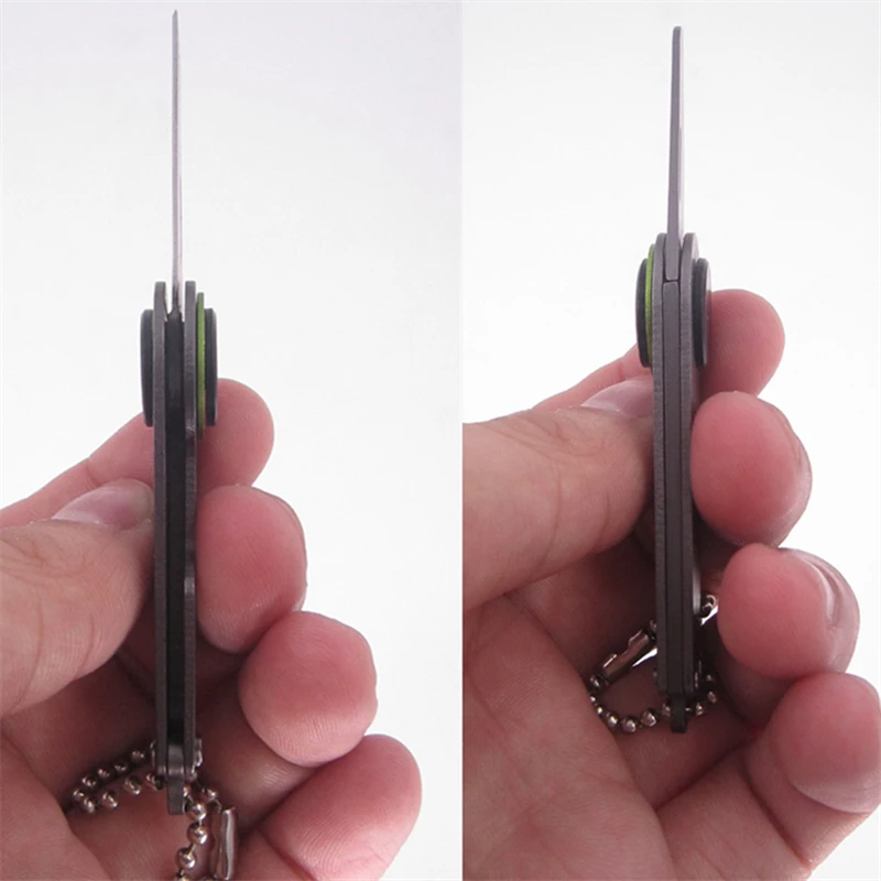 EDC gear cut карманная коробка нож складной брелок для ключей открытие Открыватель посылка резак для писем pare peeler mini blade peel