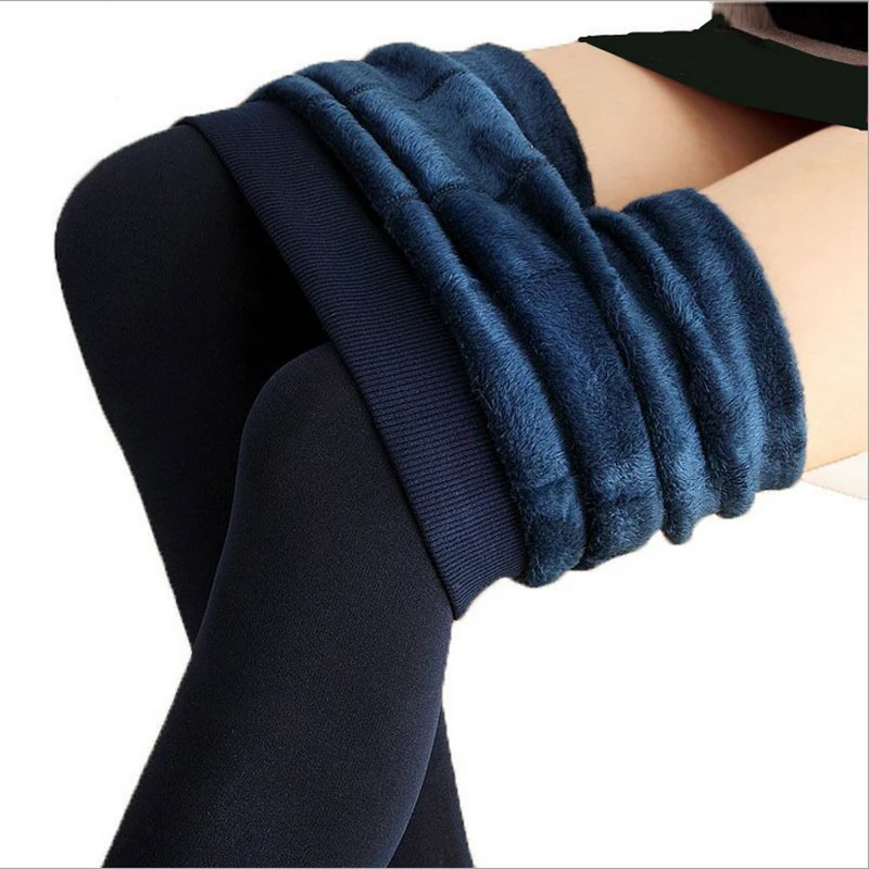 

S-XL 2019 New Women Pants Autumn and Winter Plus Thick Warm High-quality Thermal Trousers Woman Leggings