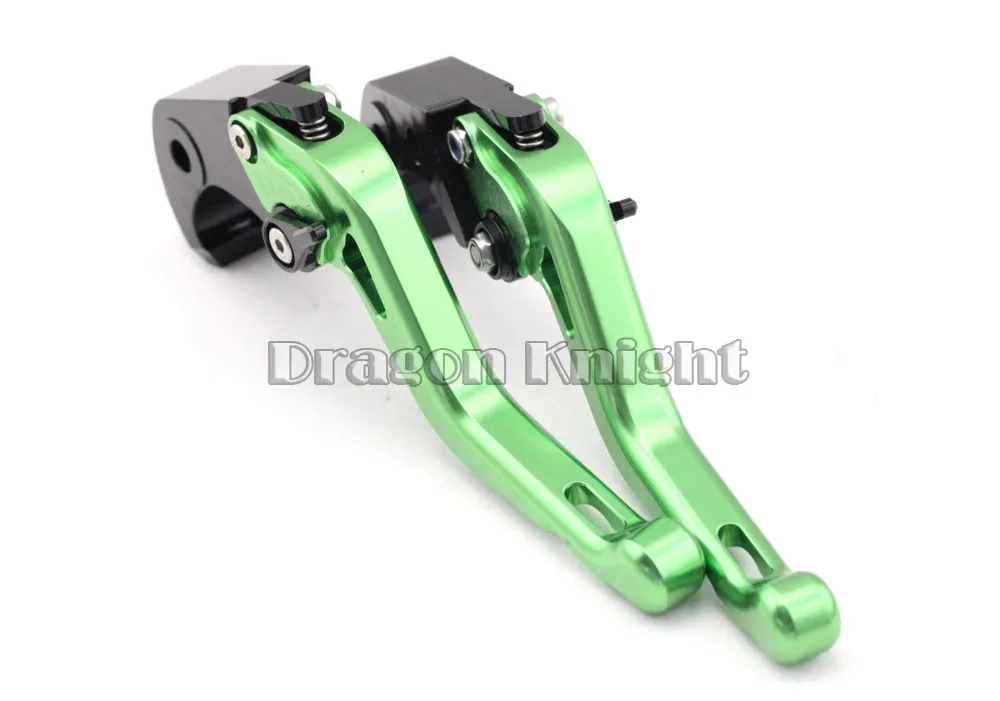 

Motocycle Accessories For KAWASAKI ZX-14R ZZR1400 GTR1400 06-15 Short Brake Clutch Levers Green