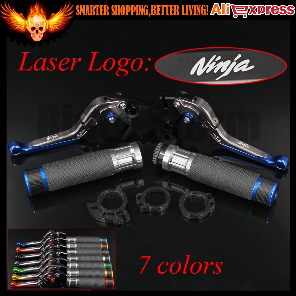

For Kawasaki EX500R NINJA 1990-2001 2002 2003 2004 2005 2006 2007 2008 2009 Motorcycle Brake Clutch Levers&Handlebar Hand Grips