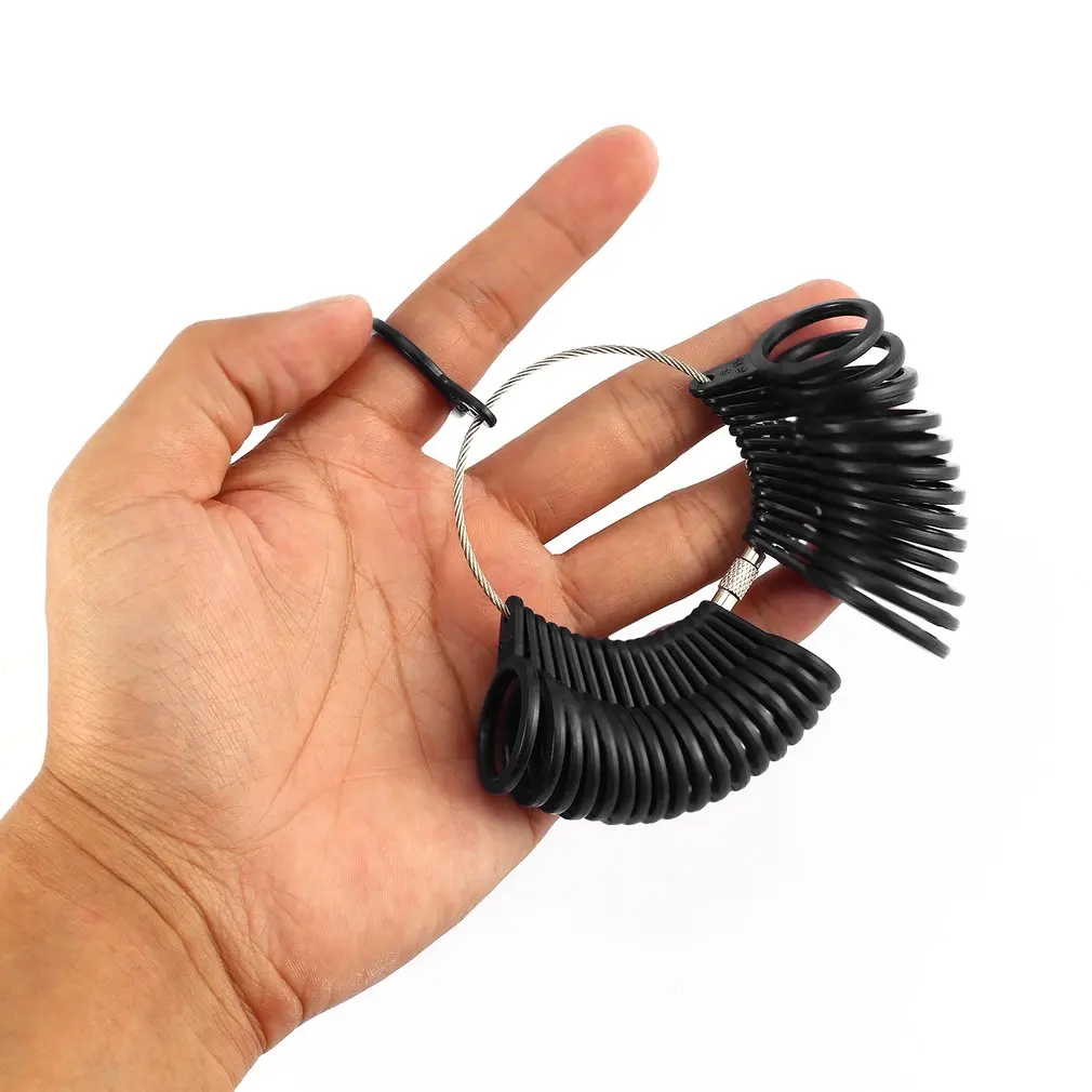 

1set finger Ring Sizer Measurement Tool Ring Gauge Ring Jewelry Tool Basic Jewelry Suitable for UK Size A to Z Jeweler Size Loop