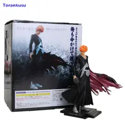 Отбеливать аниме Getsuga Tenshou Ичиго Куросаки ПВХ фигурку Bleach Ичиго Куросаки Коллекция Модель игрушки для детей XPC