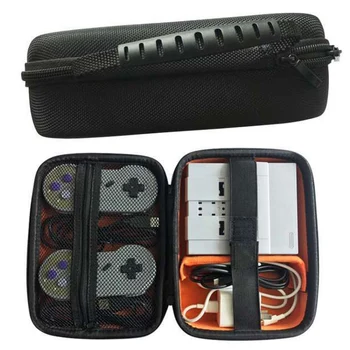 

For NES Classic Mini Super NES Protective Bag Multi-Function Game System Bag Travel Storage Carry Case Hard Bag full protection