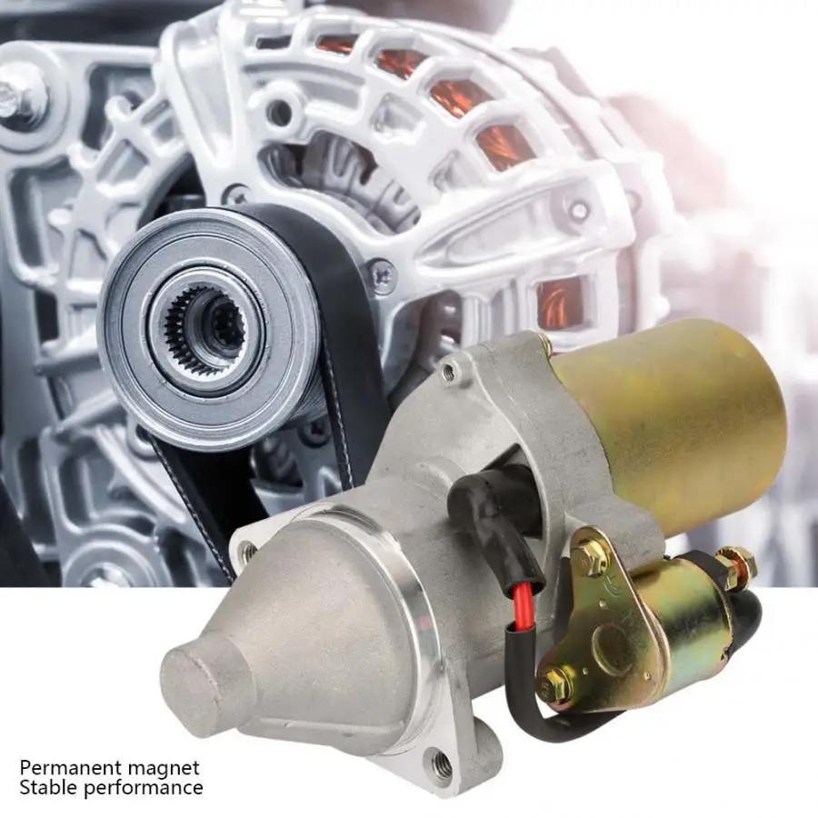 

Permanent Magnet Deceleration Gasoline Engine Starter Electric Motor Inverse Rotation Engine Start Motor 12V 0.4KW