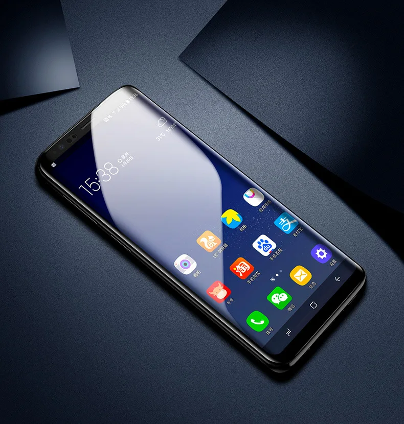 

Tempered Film Curved 3d Full Screen Cover Screen Printing Mobile Phone Glass Film For Samsung S9 S9 Plus Phone Protection Film