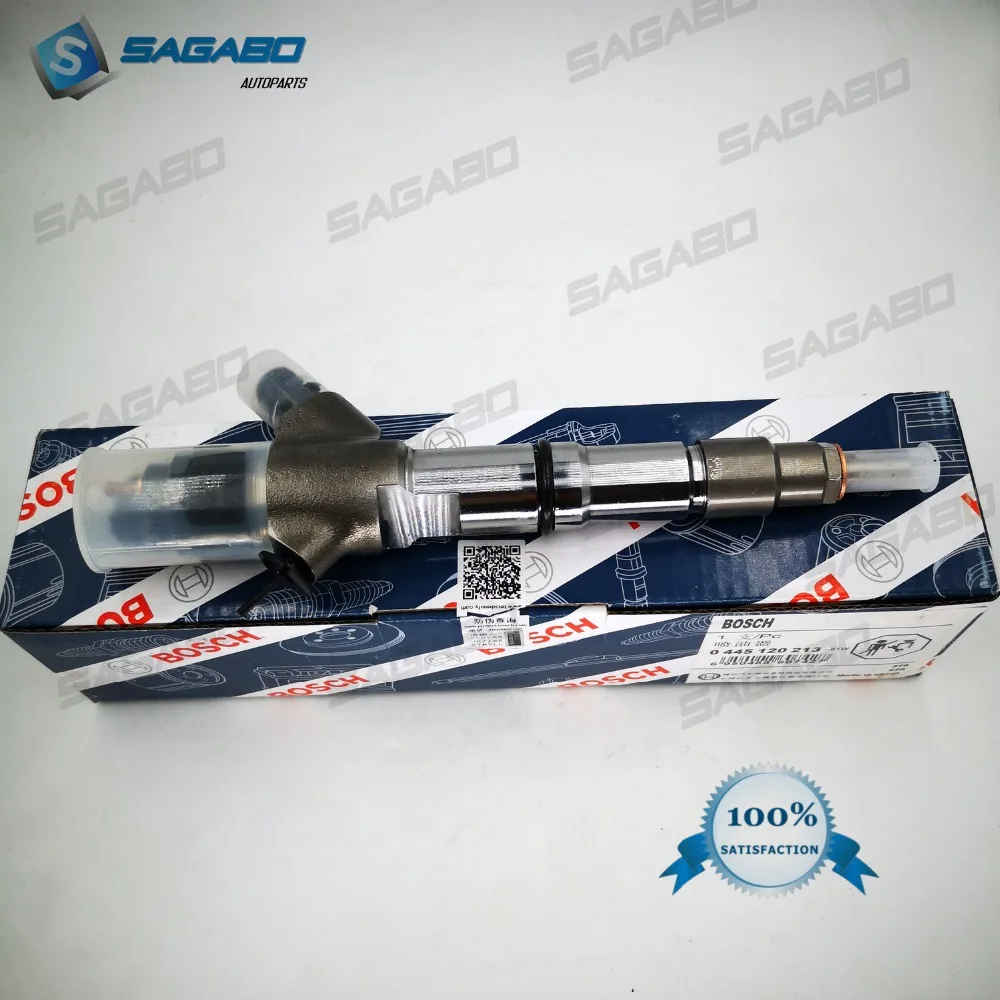 

genuine new common rail Injector 0445120213 for WEICHAI WD10 612600080611