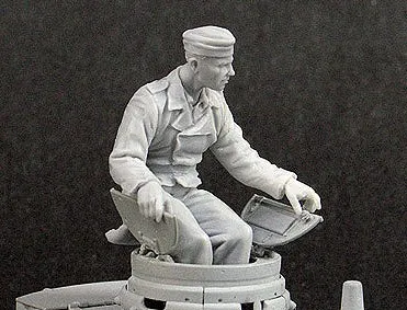 

1/35 German tank soldiers rest WWII Resin Model Kit figure Free Shipping