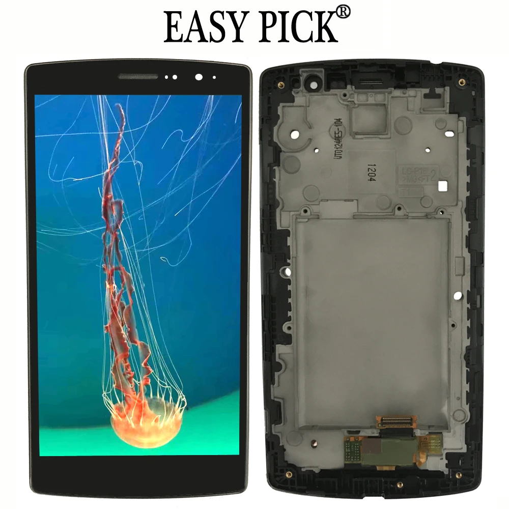 

For LG G4 Beat Mini H735 H735TR H735T H736P LCD Display Touch Screen Digitizer Assembly With Frame