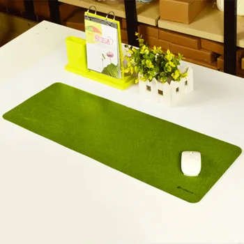 

Logitech Large Size Succinct Office Computer Desk Mat Modern Soft Durable Table Keyboard Mouse Pad Wool Felt Laptop Cushion Desk