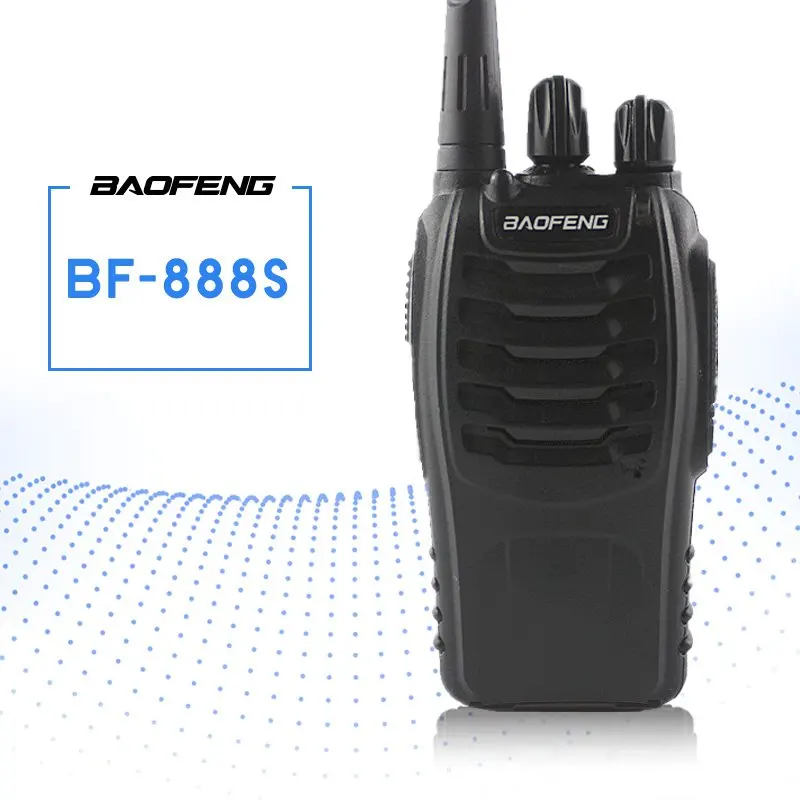 BAOFENG BF-888S рация UHF FM трансивер Ручной переговорные 400-470 мГц 16CH двухстороннее Портативный CB радио Длинные расстояние