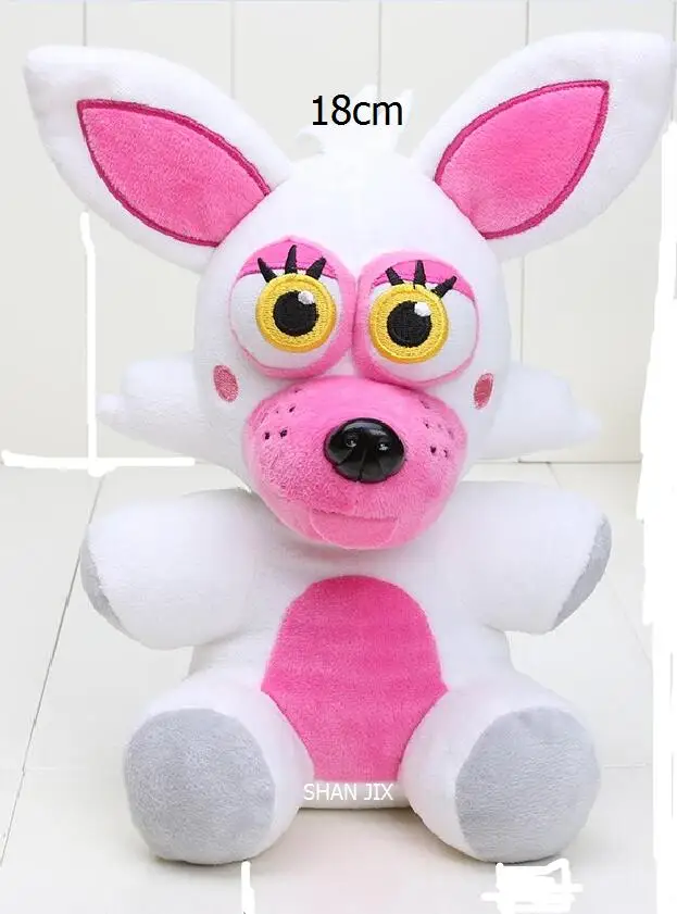 

1Pcs 18CM FNAF Five 5 Nights at Freddy's Freddy Red Fox Plush Toy doll 10 Children birthday gift